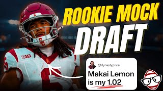 Our Official 1QB 2026 Rookie Mock Draft: 2 Rounds (How Deep is This Class?)