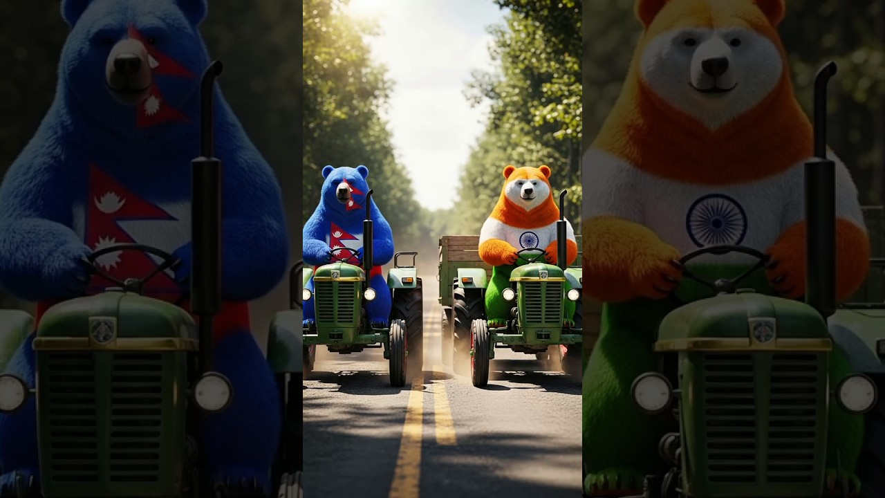 🇳🇵Nepal vs 🇮🇳 India 🐻 Bear Challenge | Kaun Jeetega? 