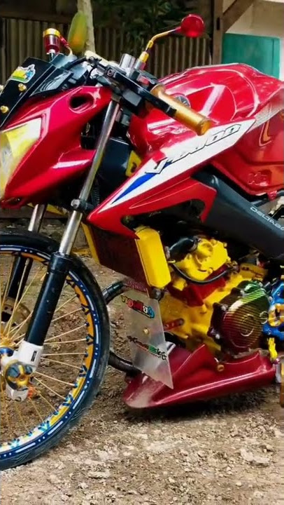 Cinematik vixion jari-jari konsep street racing