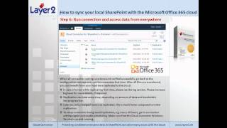 Office 365: Sync local SharePoint