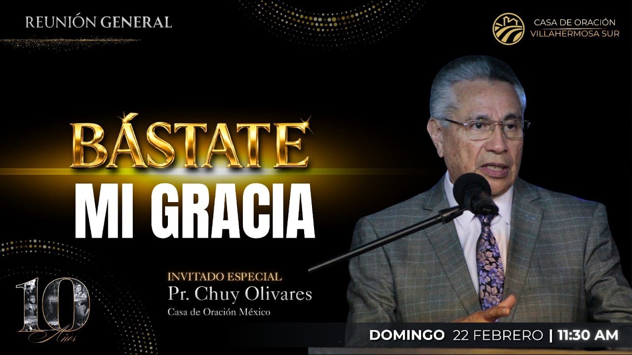 Chuy Olivares - Bástate mi Gracia