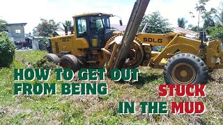 HOW TO GET OUT FROM BEING STUCK IN THE MUD