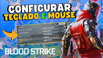 COMO CONFIGURAR MOUSE e TECLADO no BLOOD STRIKE 🖱✅️