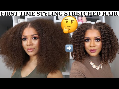 first-time-doing-a-twist-out-on-stretched-hair-|-natural-hairstyles