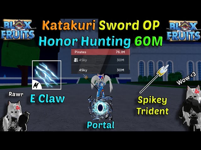 Bounty 3.9M Cursed Dual Katana +God Human Max Level