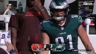 JuJuReacts To Cleveland Browns vs Philadelphia Eagles | 2024 Full Game Highlights