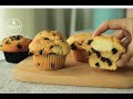 Chocolate Chip Muffins with Cream Cheese | Egg & Eggless Recipes