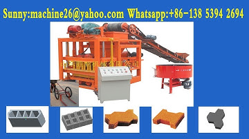 QTJ4 26C Semi-automatic Block Bloquera Machine