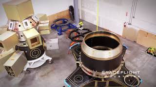 Spaceflight's SSO-A integrated payload stack