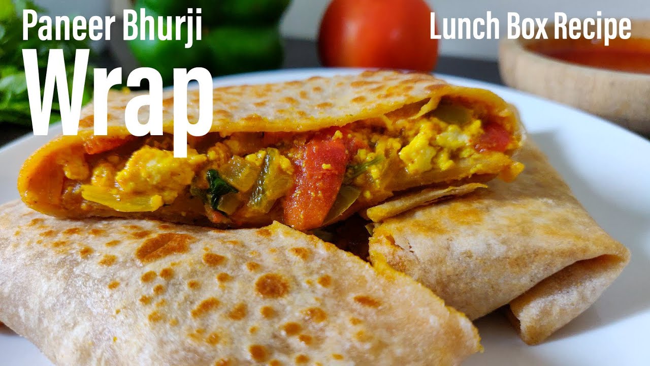 Paneer Bhurji Wrap Recipe | Paneer Bhurji Pocket Recipe | Best Bites