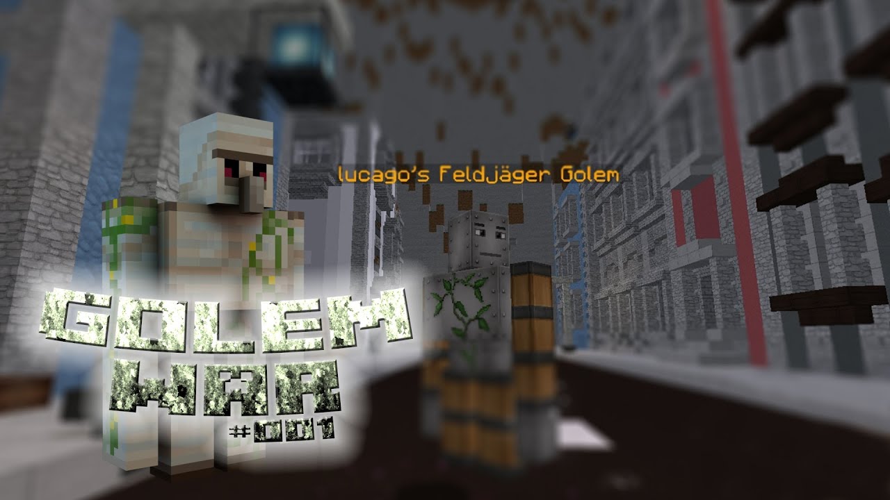 Minecraft GOLEMWAR 