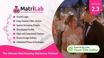MatriLab Ultimate Matchmaking Matrimony Platform