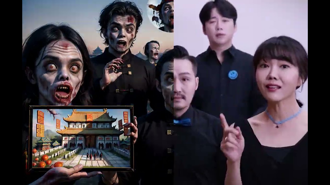 【AI Video Production】Chinese Qing Dynasty Zombie Image Style