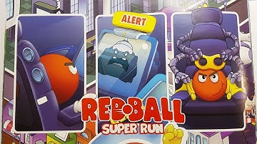 Red Ball Super Run - Game Play Trick- Level 15 BOSS LEVEL (iOS, Android)