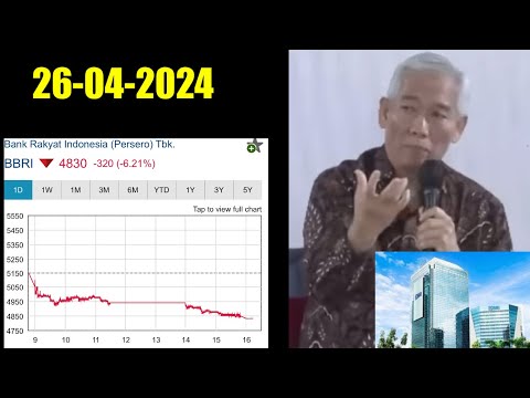 BBRI boleh dipegang seumur hidup⁉️ Analisa Lo Kheng Hong utk saham Bank‼️