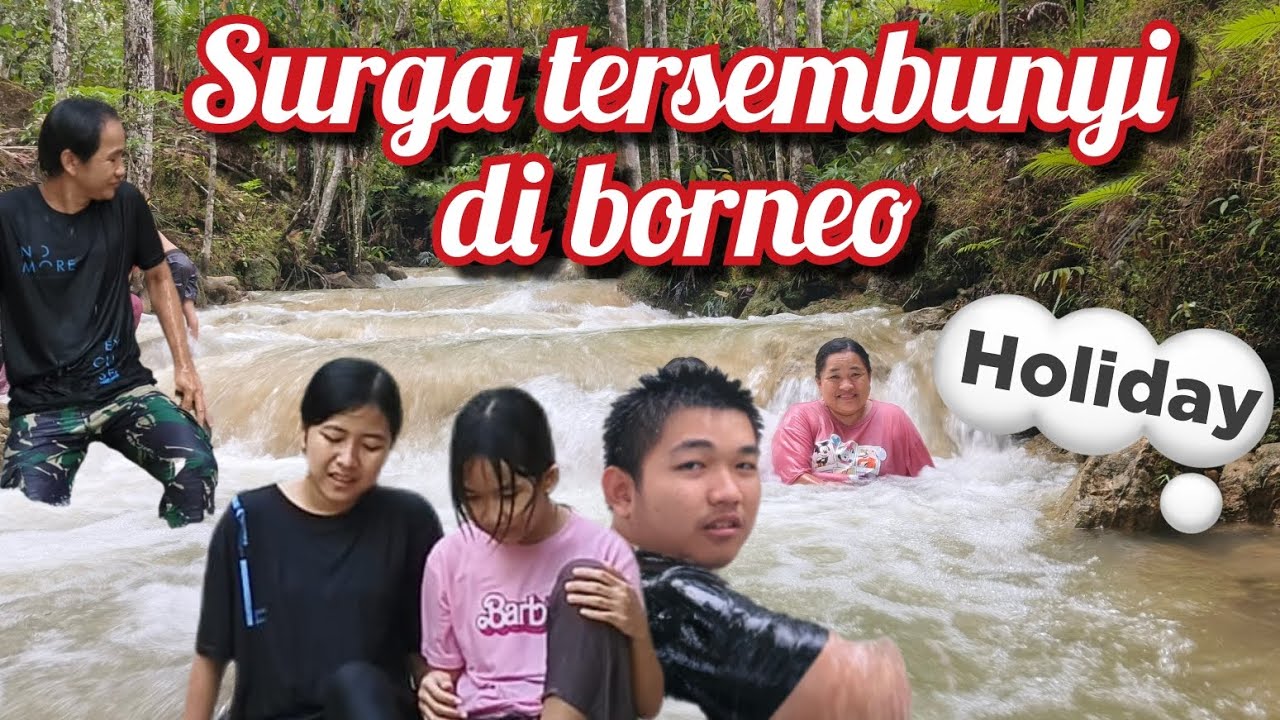Surga tersembunyi di Borneo #airterjun air putih kaliorang kutai timur