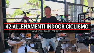 Indoor cycling training: 42 sessioni di allenamento per raggiungere il top