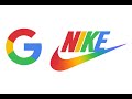 FAMOUS LOGO RECOLOR USING GOOGLE LOGO COLOR PATTERN