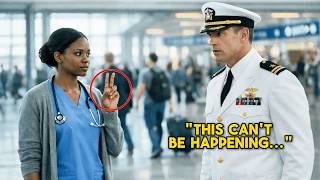 Rookie Black Nurse Gave a Secret Signal to a SEAL Commander at Airport — Then the Hospital CEO Froze