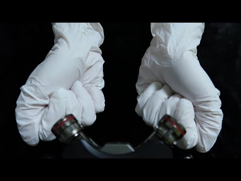 [ASMR] 니트릴 장갑소리 / 마이크 만지작거리기 / nitril gloves sound