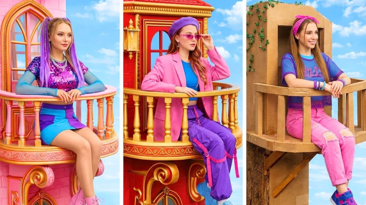 Мы сравнили самодельные и дорогие лайфхаки для обустройства комнаты 😳🔥Результаты просто потрясающие!