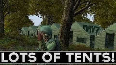Fastest Way To Find Tents! (Make A HUGE Base) DayZ Standalone Gameplay