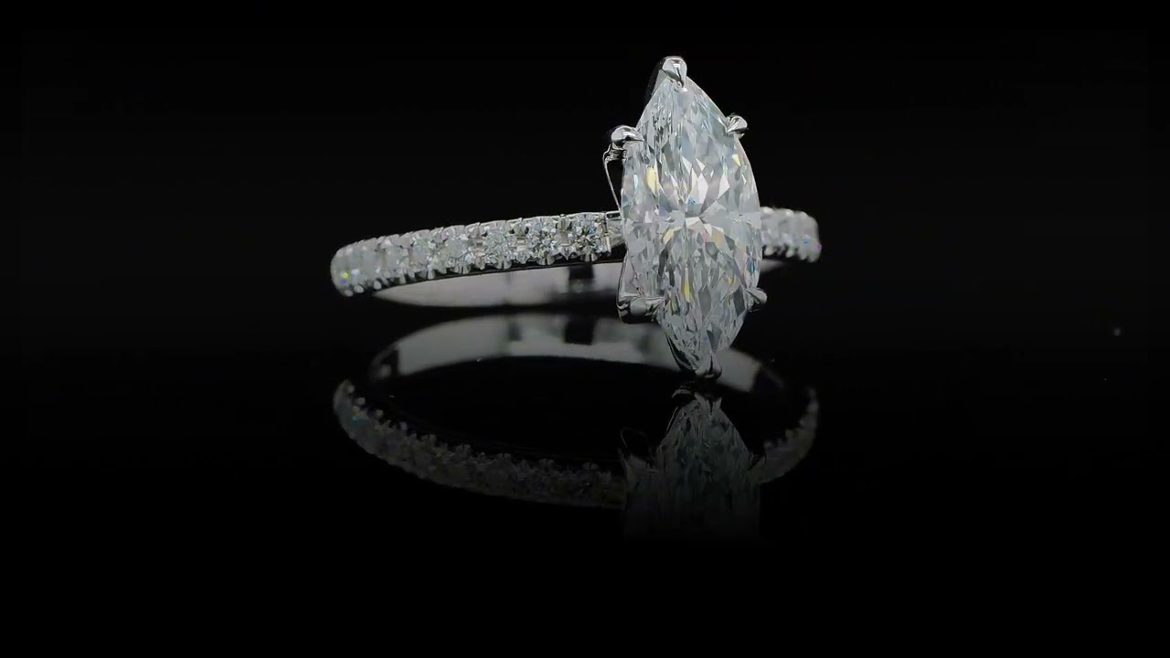 Inspirez-Vous - Nouvelle Collection De Bijoux En Diamant 2025 34 - Orogem Jewelers 1.13 Carat Marquise Cut Diamond Engagement Ring – Hrd Certified In 18K White Gold - Orogem Jewelers