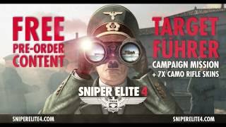 Sniper Elite 4 - First Gameplay Trailer + Target Führer Teaser (2017) screenshot 4