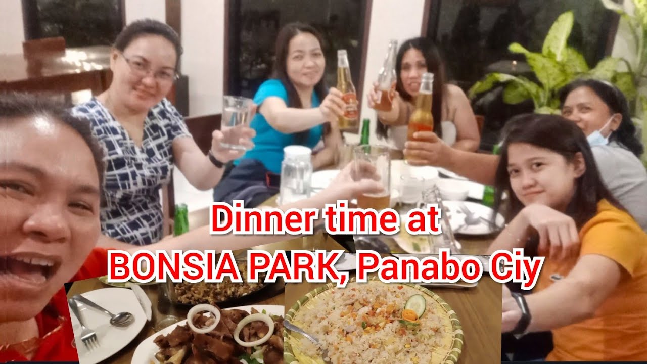 DINNER TIME AT BONSAI PARK PANABO CITY+Shout out/TRIP NI EVE YouTube