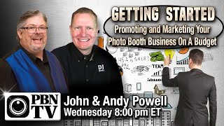 Getting Started Promoting and Marketing Your Wedding Business On A Budget with Andy Powell #PBNTV