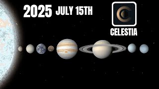NEW SPACE APP THAT SHOWS YOU ALL THE PLANETS NOW!!!! 2025 JULY 15TH BETTER THAN SOLAR SYSTEM SCOPE