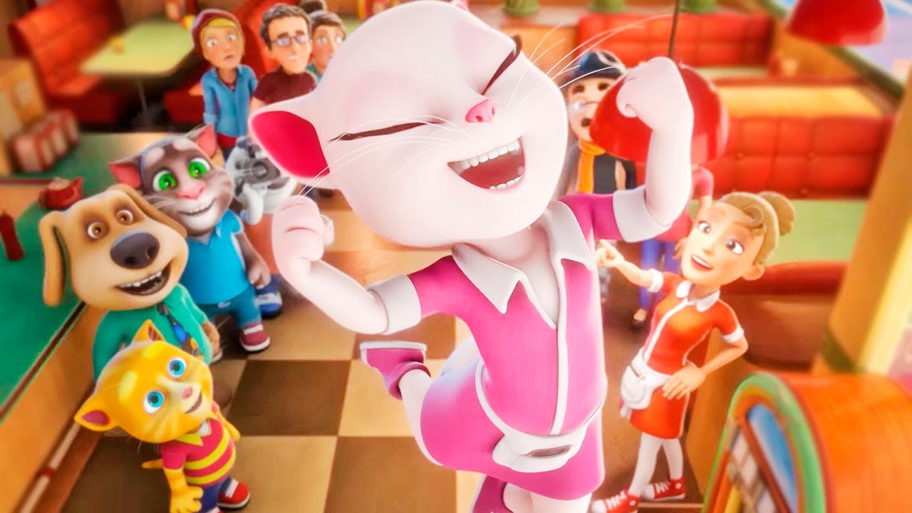 «Официантка Анджела» - Новый сезон! Говорящий Том и Друзья - 5 СЕЗОН - 8 серия