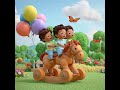 लकड़ी की काठी 🐴 | Hindi Nursery Rhyme for Kids | #youtubeshorts #ytshorts #shortvideo#