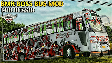 Bmr Boss Bus Mod For Bussid | New Tourist Bus Mod For Bussid | New Bus Mod For Bussid #bussidmod