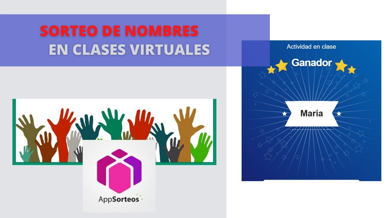 DINÁMICAS en CLASES VIRTUALES: APP-SORTEOS aplicación para SORTEAR ...