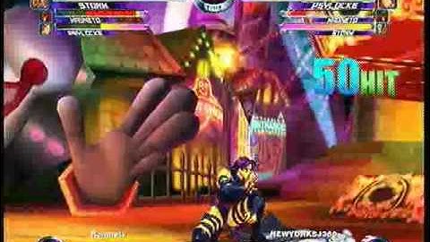MvC2 Online (360): Brett (MSP) vs Josh 360 (MSP) 2 .:4.2.10:.