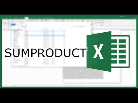 Excel SUMPRODUCT Function: