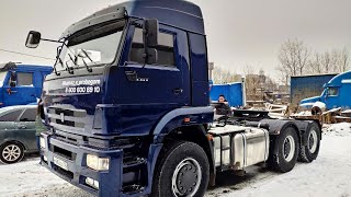 Отгрузка седельного тягача КамАЗ-6460 клиенту Сергею из Москвы