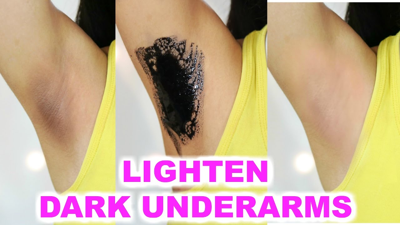How To Lighten Dark Underarms - Using ACTIVATED CHARCOAL ...