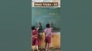 Introducing division | Math Tricks | Teacher Innovation Ideas #maths #division #tricks #shorts #math