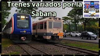 Trenes variados por la Sabana (Ruta: San José  Pavas Belén) PT2.   ft: @JosueRailwaysCR