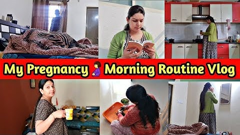 My Pregnancy Sunday Morning Routine | #pregnancy Morning Routine Vlog | 9 month pregnancy routine
