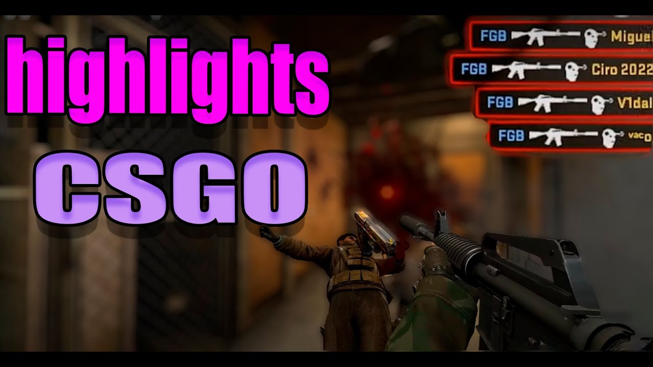 Highlights CSGO Fallin' Down - Don Kilyz #FGB #IzaEdits - YouTube
