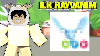 İLK HAYVANIMI ALDIM! | Roblox Adopt Me