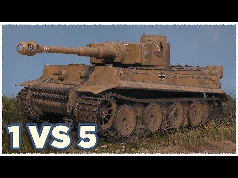 Tiger 131 • 5К УРОНА и Медаль КОЛОБАНОВА • WoT Gameplay