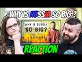 Irish Couple Reacts - Why is Russia So DAMN BIG!!!