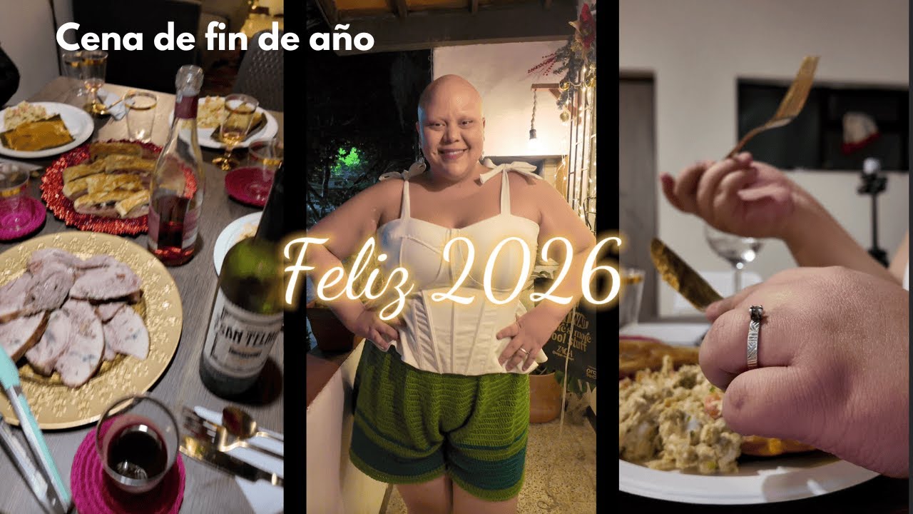 Cierro el 2025 tejiendo, cocinando y agradeciendo | Bienvenido 2026 ✨