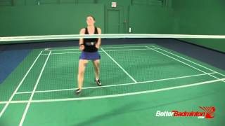 Badminton Footwork Lesson 18 - Forehand to Cross Court by betterbadminton 11,269 views 9 years ago 12 minutes, 28 seconds