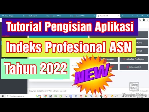 Tutorial Aplikasi Rekon IP ASN Kabupaten Lombok Barat NTB Tahun 2022