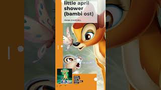 Little April Shower (Bambi OST) by Frank Churchill Music box version